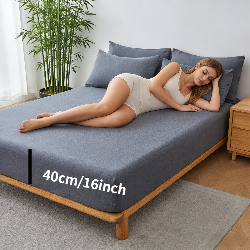 Bed Sheet Microfiber - 여름용 대나무 섬유 쿨링 매트리스 커버