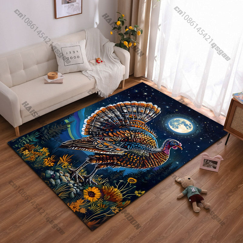 Home Textiles Turkey - 터키 문플라워 카펫 요가 거실 룸