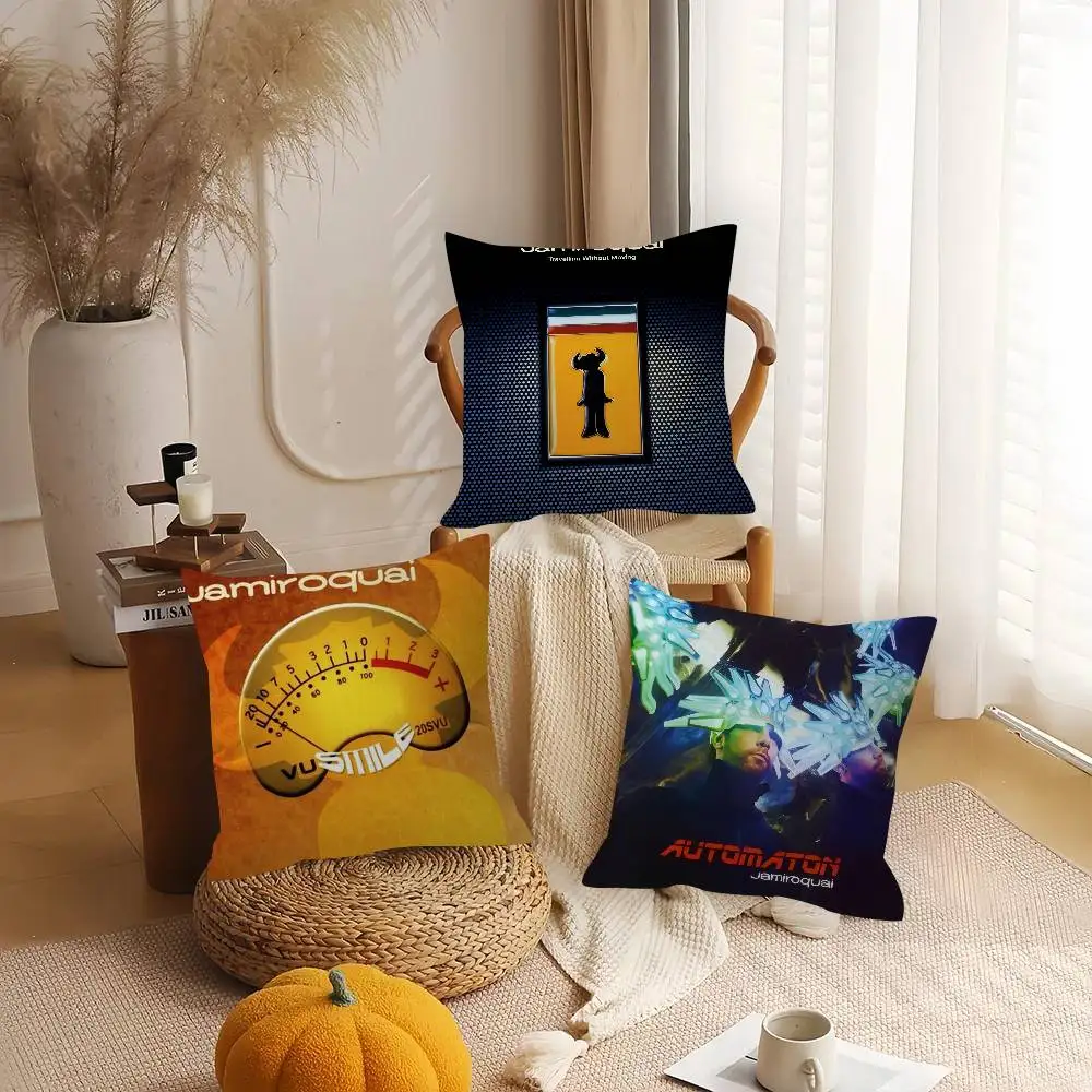 Home.Textiles Cushion - 밴드 J-Jamiroquai 베개 커버 소파 쿠션