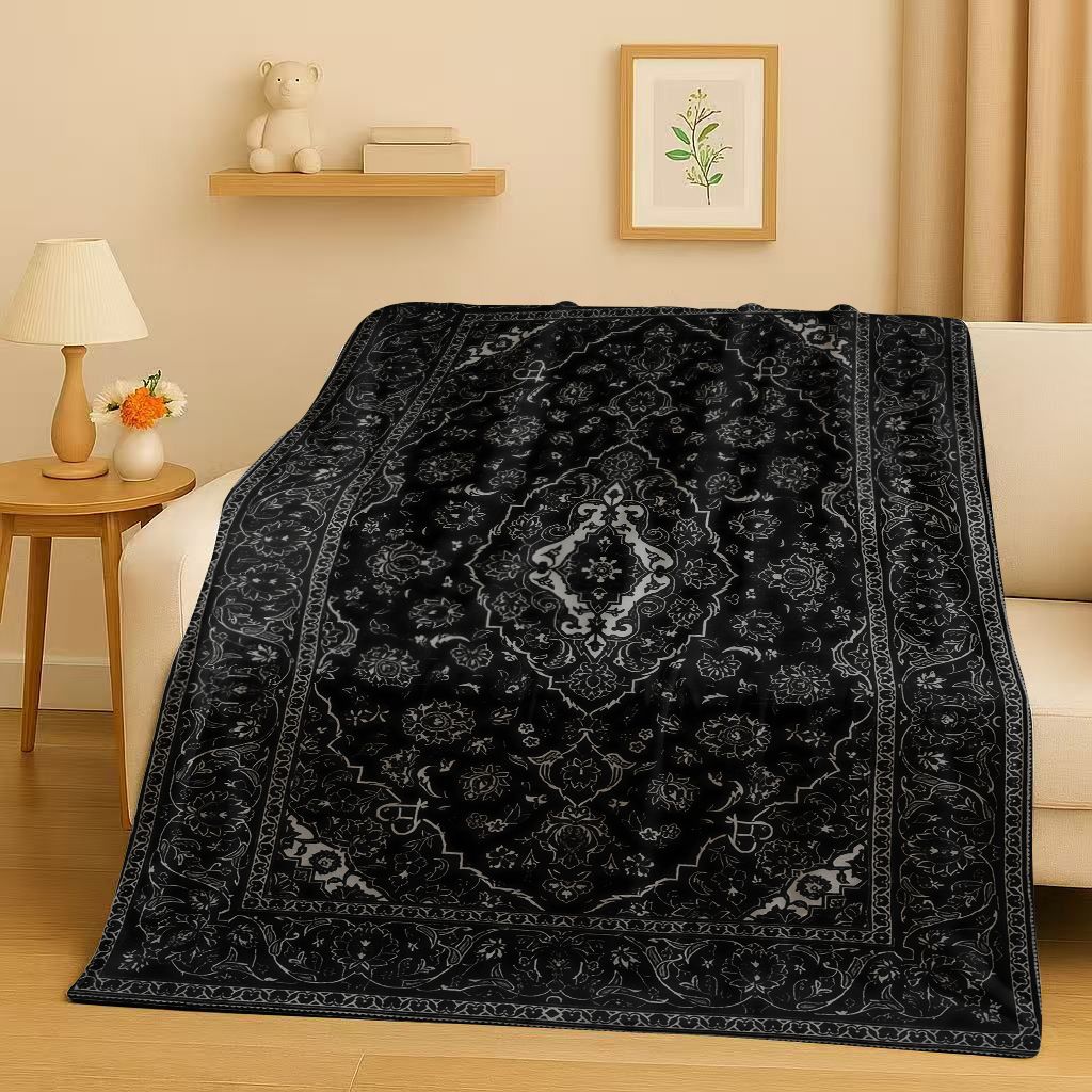 3D 고급 페르시아 터키 보헤미안 플란넬 담요, 매우  - Home Textiles Turkey 리뷰 및 가격
