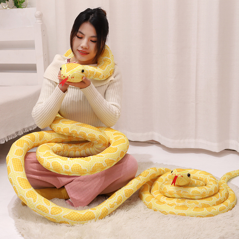 400cm 대형 자이언트 스네이크 코브라 시뮬레이션 파 - Bolster Pillow Long 리뷰 및 가격