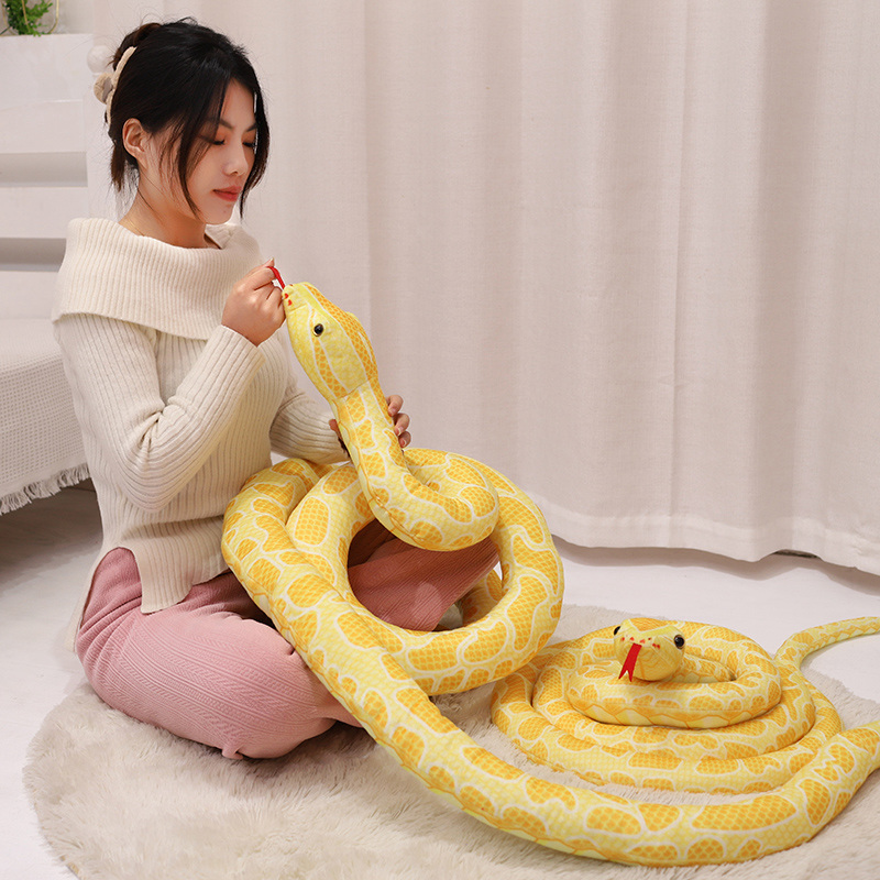 400cm 대형 자이언트 스네이크 코브라 시뮬레이션 파 - Bolster Pillow Long 리뷰 및 가격