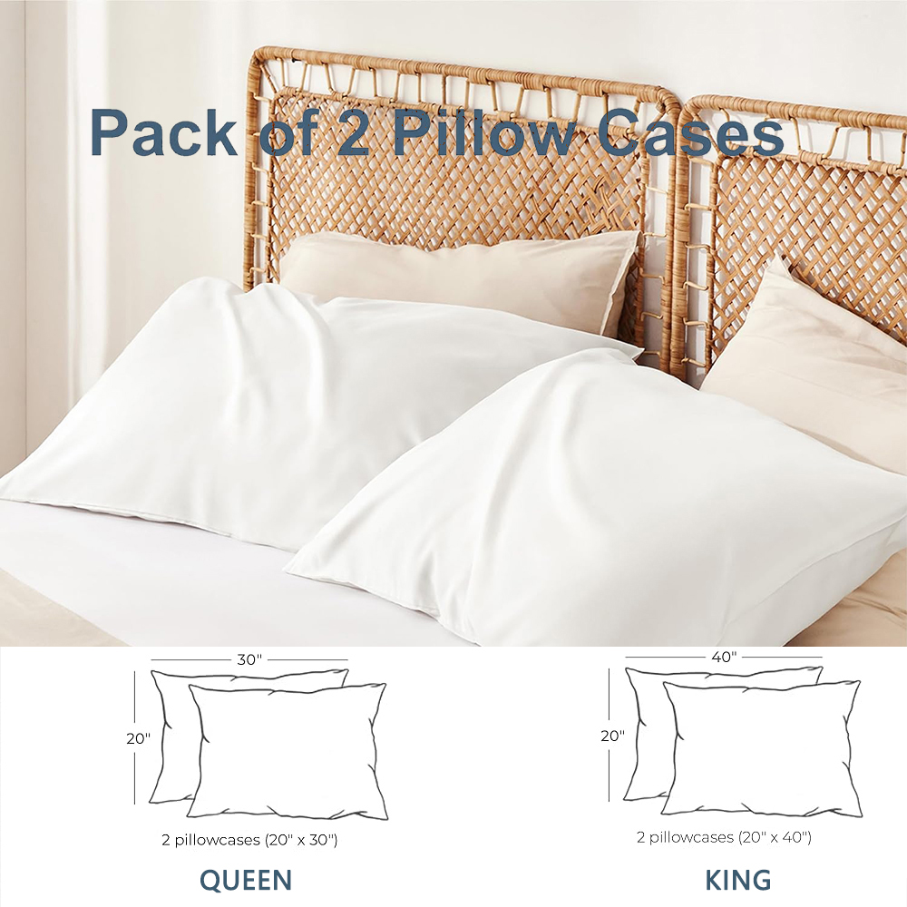 Battilo 솔리드 봉투 베개 커버, 퀸 킹 사이즈  - Bed Sheet Microfiber 리뷰 및 가격