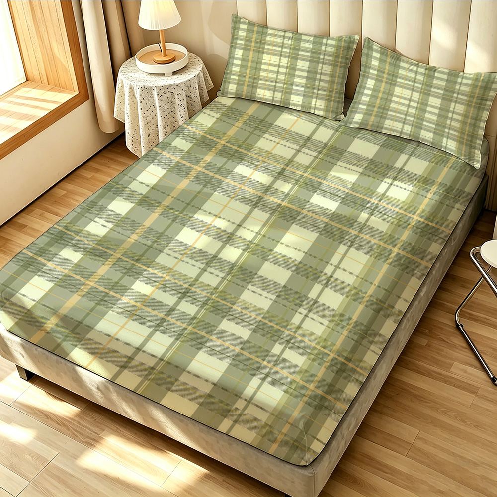 90G 3피스 침구 세트 1개의 피티드 시트 + 2개의 - Bed Sheet Microfiber 리뷰 및 가격