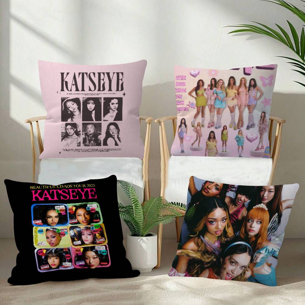 Kpop 핫걸 K-KATSEYE 침실 및 거실 소파 장 - Home.Textiles Cushion 리뷰 및 가격