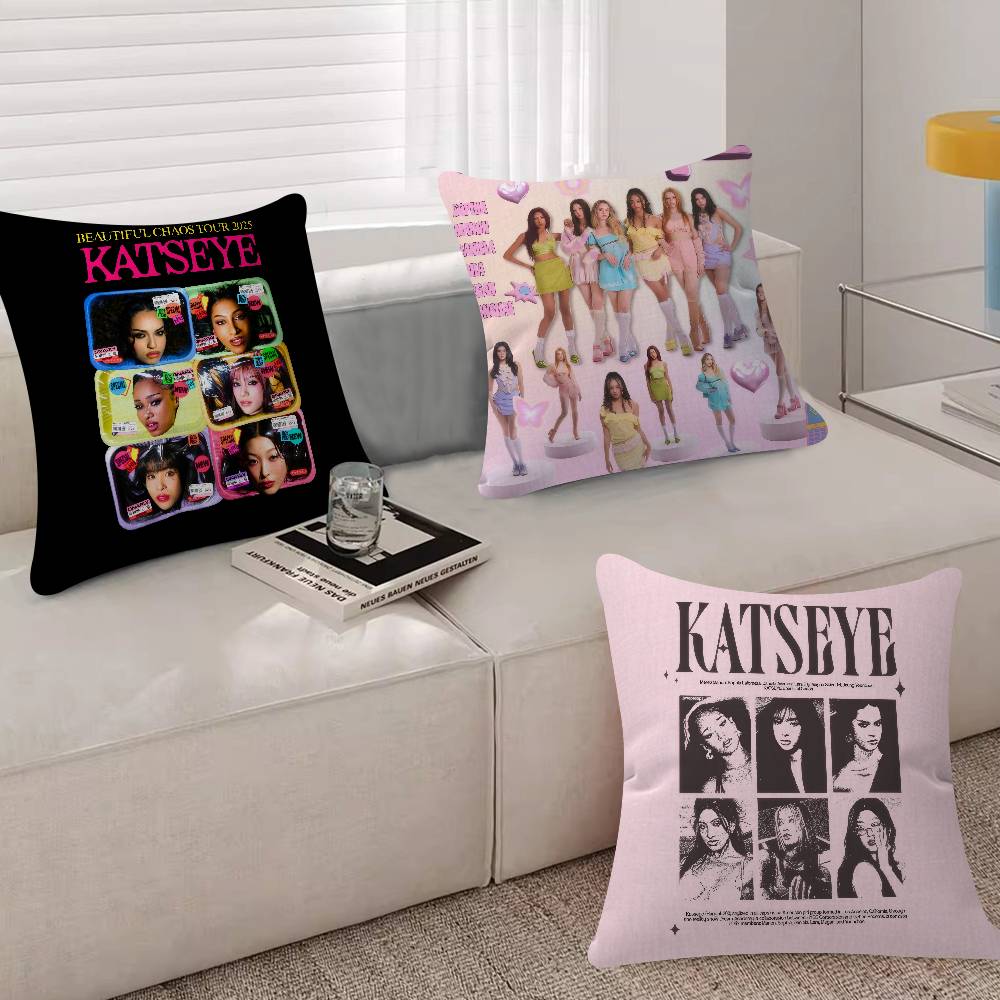 Kpop 핫걸 K-KATSEYE 침실 및 거실 소파 장 - Home.Textiles Cushion 리뷰 및 가격
