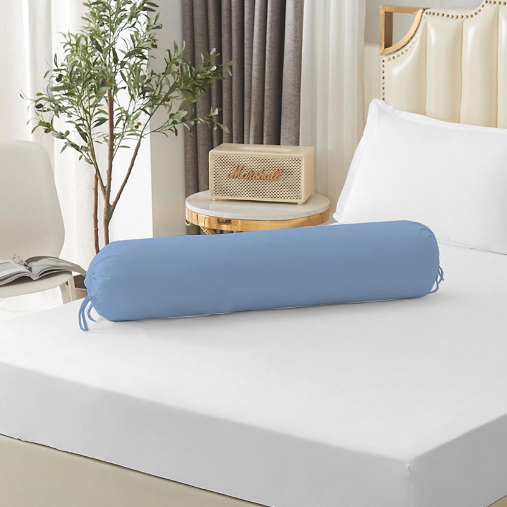 단색 롱 원통형 베개 커버 탈부착 가능 세탁 가능 침실 - Bolster Pillow Long 리뷰 및 가격