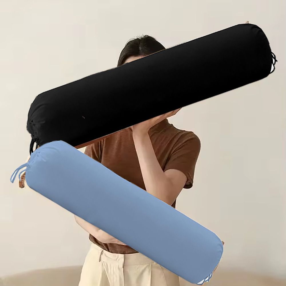 단색 롱 원통형 베개 커버 탈부착 가능 세탁 가능 침실 - Bolster Pillow Long 리뷰 및 가격