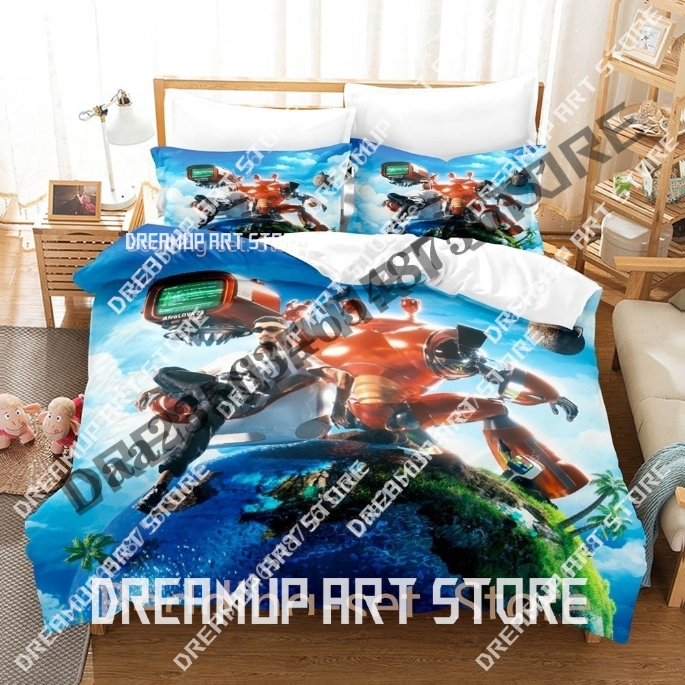 3D 프린트 렐스 B 침구 세트 싱글 트윈 풀 퀸 킹  - Bed Sheet Microfiber 리뷰 및 가격
