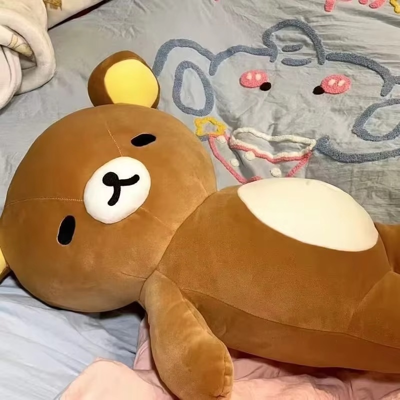 리락쿠마 초부드러운 대형 봉제 인형 긴 바디 필로우 소 - Bolster Pillow Long 리뷰 및 가격