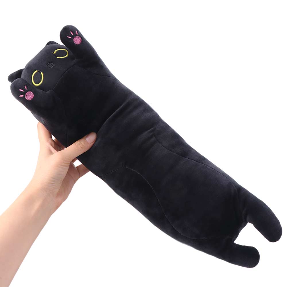 낮잠용 봉제인형 긴 고양이 베개 수면베개 홈데코 검은  - Bolster Pillow Long 리뷰 및 가격