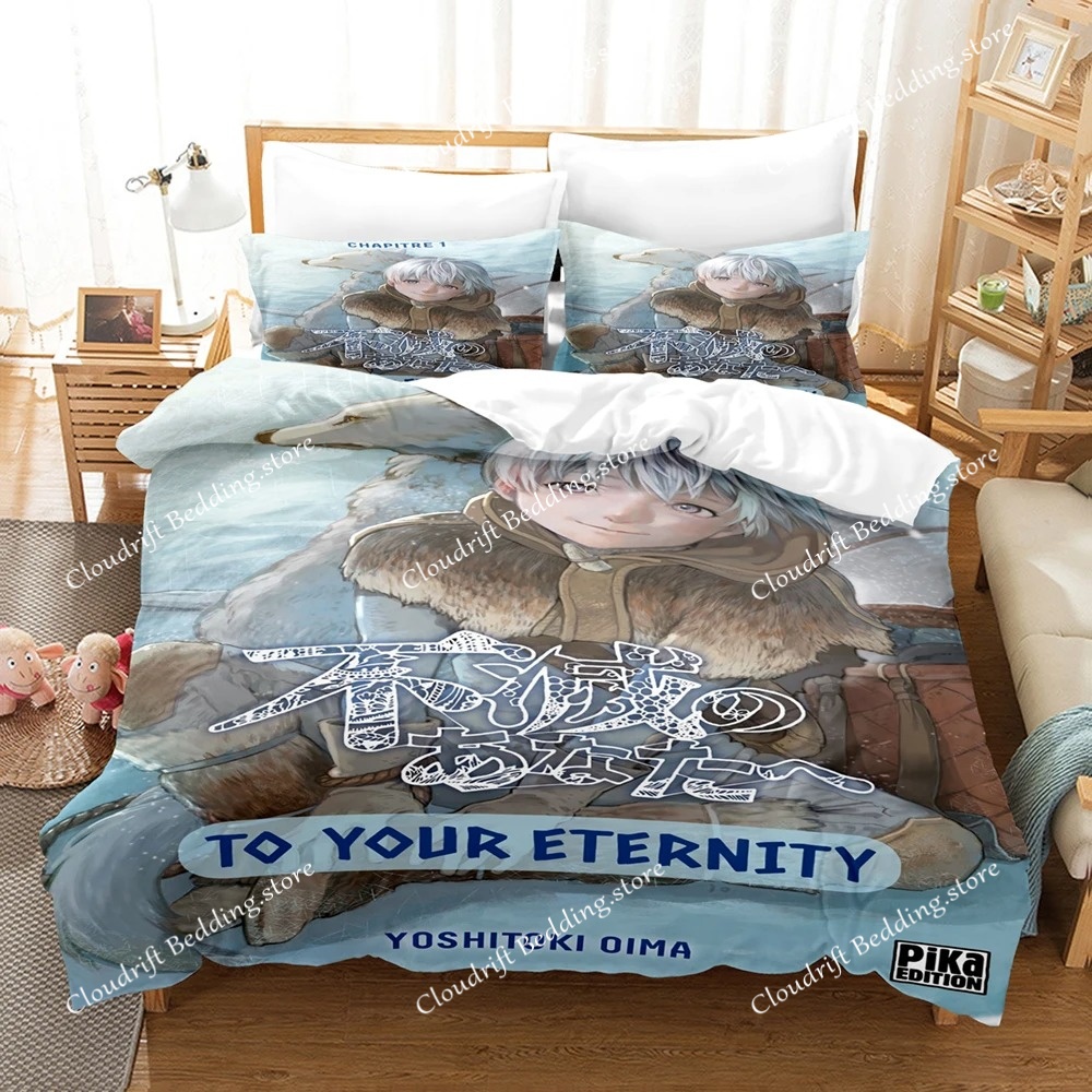 3d 만화 투 유어 이터니티 침구 세트 이불 커버 세트 - Your Home Textiles 리뷰 및 가격