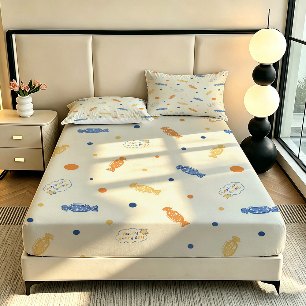 90G 3피스 침구 세트 1개의 피티드 시트 + 2개의 - Bed Sheet Microfiber 리뷰 및 가격