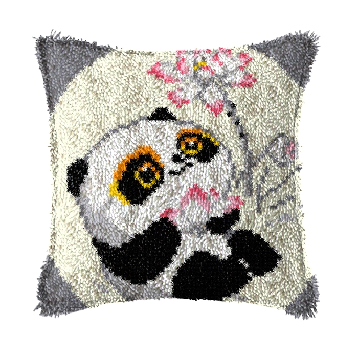 DIY 귀여운 동물 래치 훅 키트 스미르나 자수 만화  - Home.Textiles Cushion 리뷰 및 가격