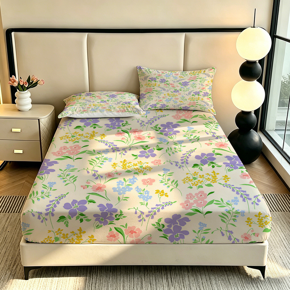 90G 3종 침구 세트 1개의 피티드 시트 + 2개의  - Bed Sheet Microfiber 리뷰 및 가격