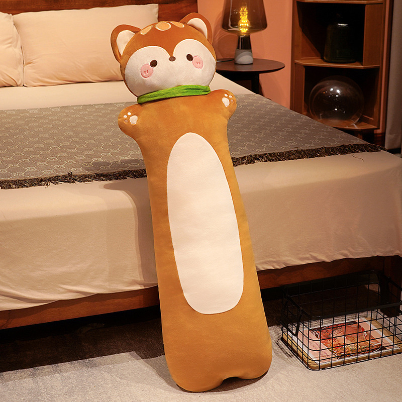 귀여운 긴 여우 고양이 원숭이 토끼 허스키 봉제 장난감 - Bolster Pillow Long 리뷰 및 가격