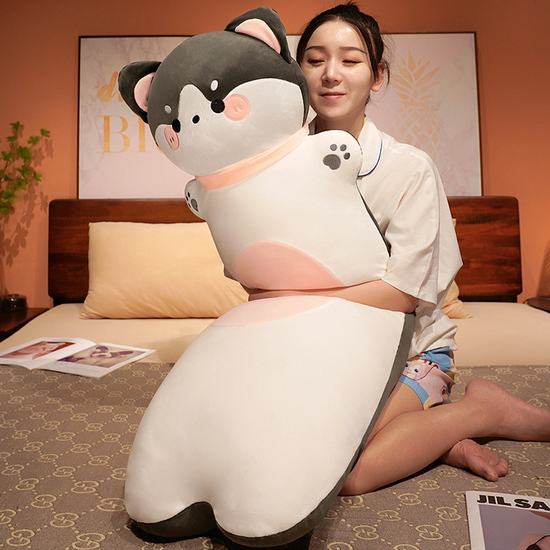 귀여운 긴 여우 고양이 원숭이 토끼 허스키 봉제 장난감 - Bolster Pillow Long 리뷰 및 가격