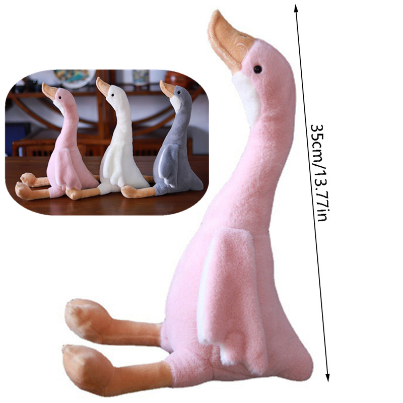 1Pc 35cm 긴 목 거위 인형 귀여운 부드러운 인형 - Bolster Pillow Long 리뷰 및 가격