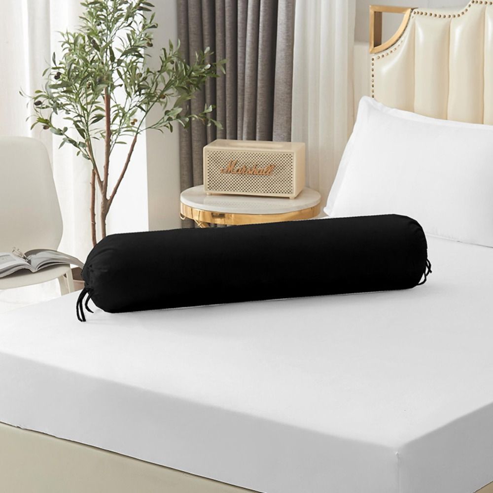 단색 롱 원통형 베개 커버 세탁 가능 탈부착 가능 침실 - Bolster Pillow Long 리뷰 및 가격
