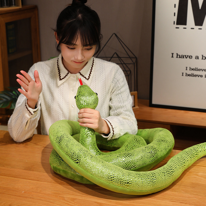 거대한 긴 뱀 인형 동물 봉제 인형, 재미있는 까다로운 - Bolster Pillow Long 리뷰 및 가격
